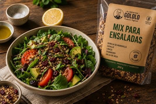 Ensalada del sur con mix tostado
